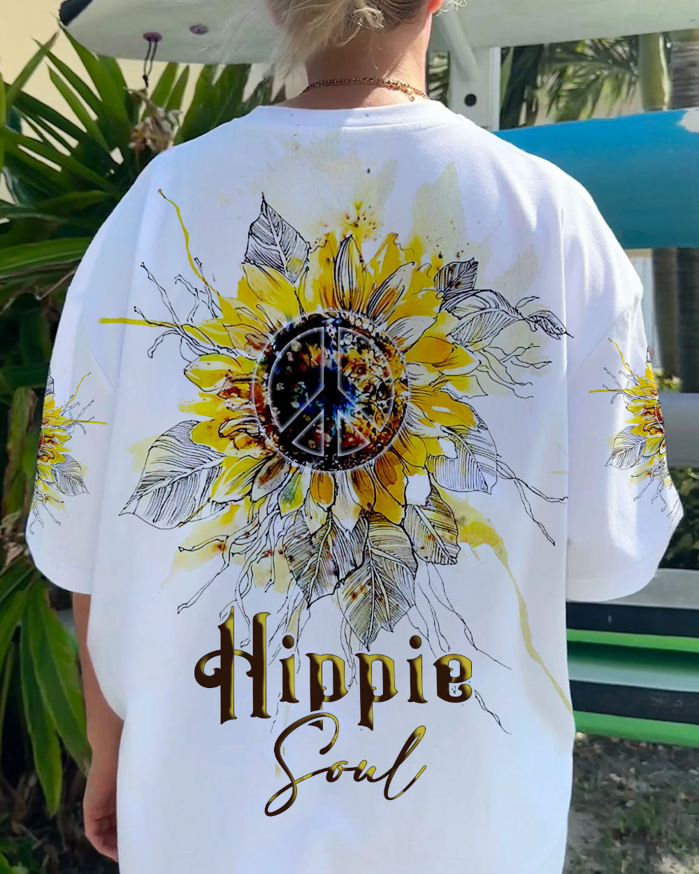 HIPPIE SOUL SUNFLOWER ALL OVER PRINT - TLNT0806233