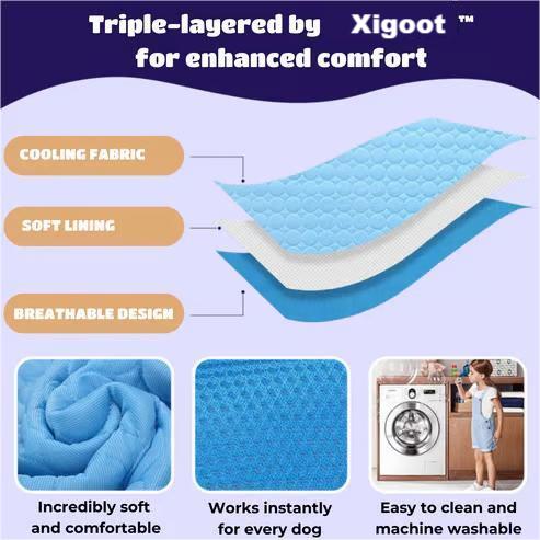 🌞🐱Summer Hot Sale 49% OFF🧊Premium Cooling Mat For Pet🐶
