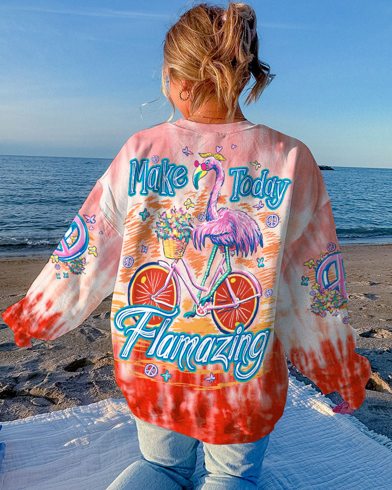 MAKE TODAY FLAMAZING TIE DYE ALL OVER PRINT - TYTD0606234