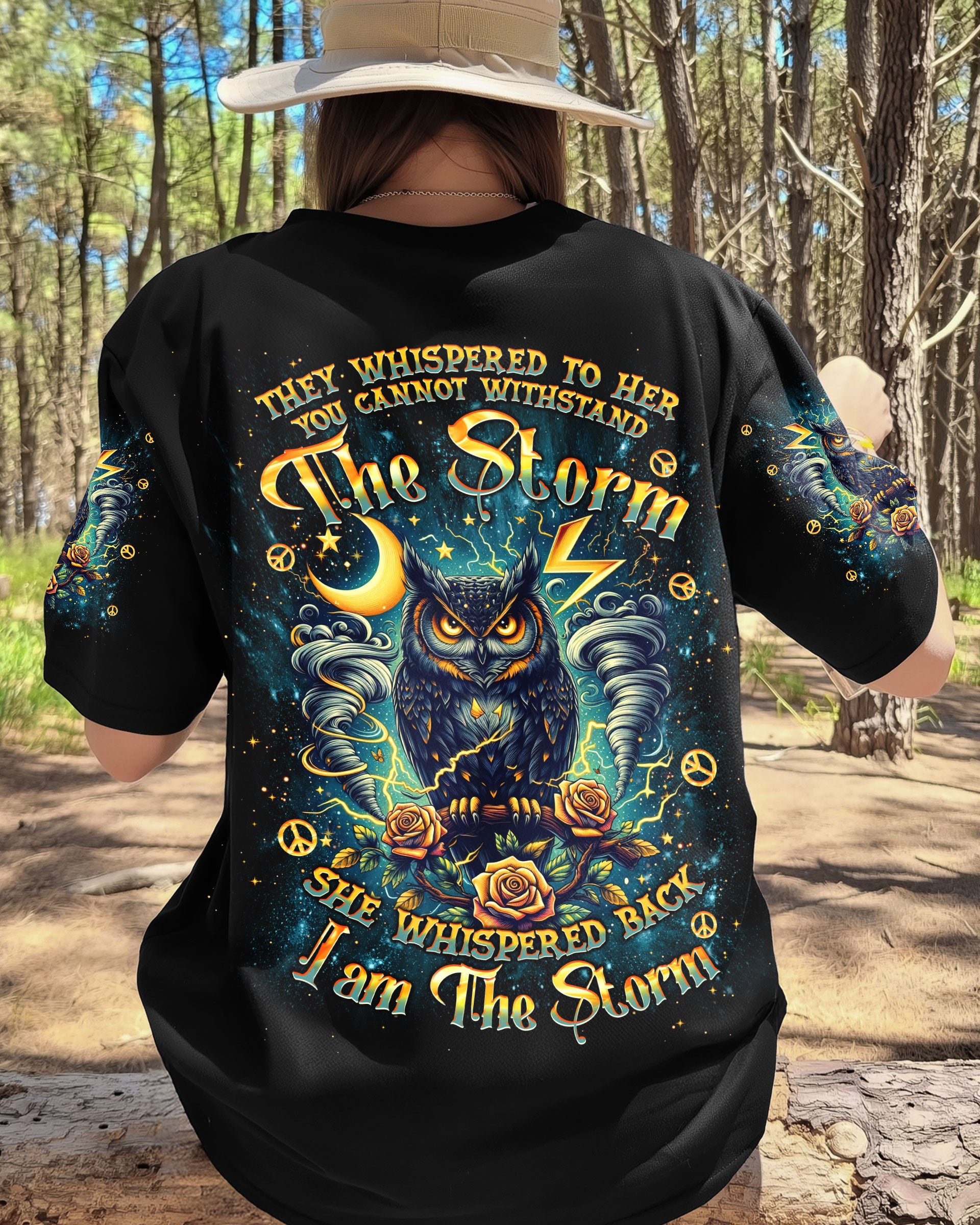 I AM THE STORM OWL ALL OVER PRINT - TLNT2309253