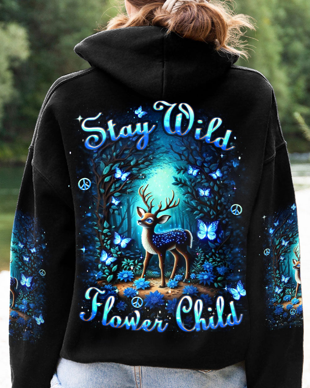 STAY WILD FLOWER CHILD ALL OVER PRINT - YHHN2509251