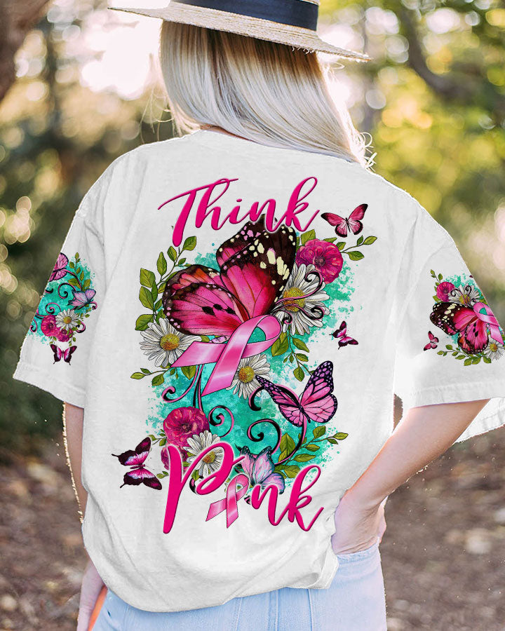 THINK PINK BUTTERFLY ALL OVER PRINT - TLTW0908231