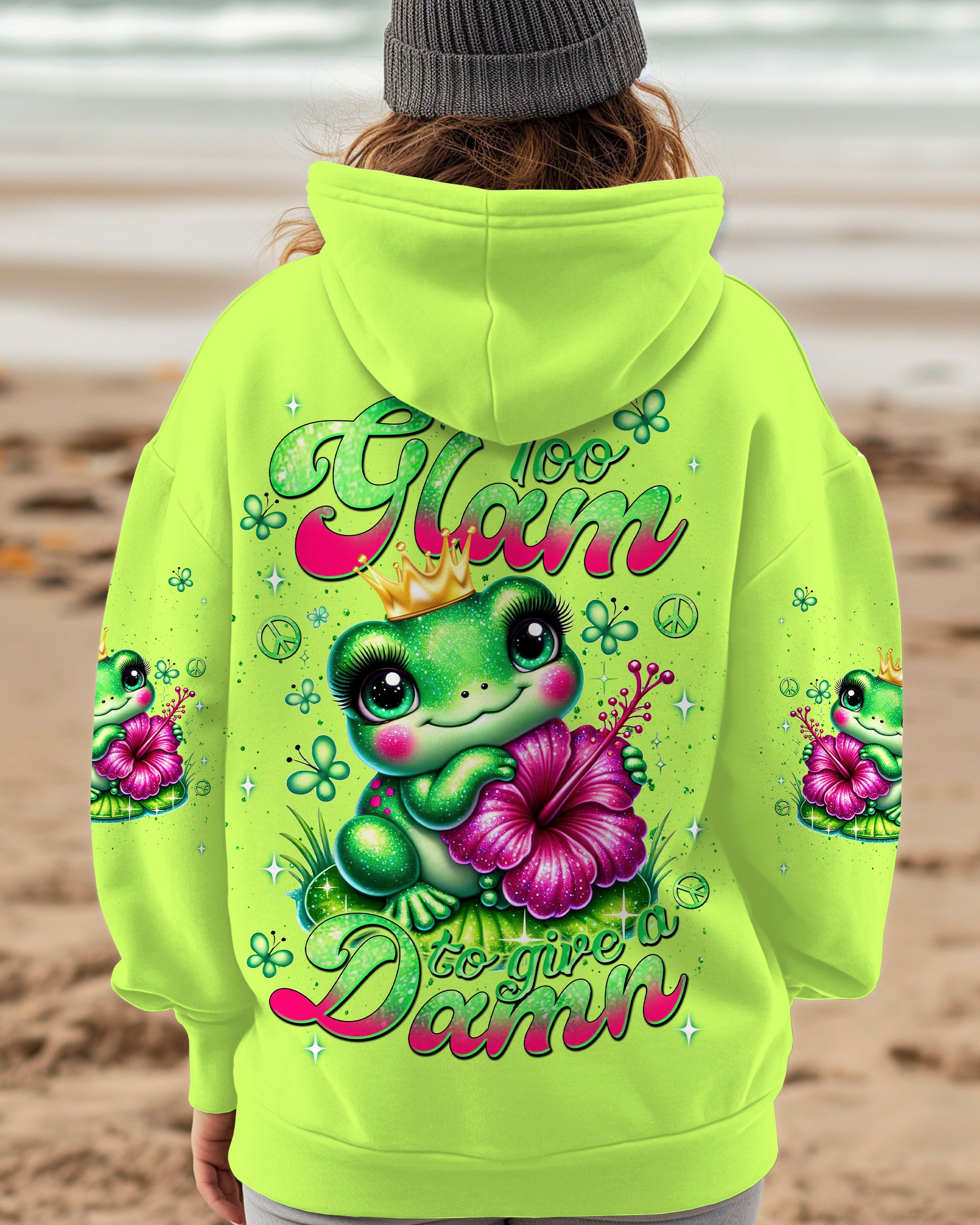 TOO GLAM FROG ALL OVER PRINT - TLNT2706252
