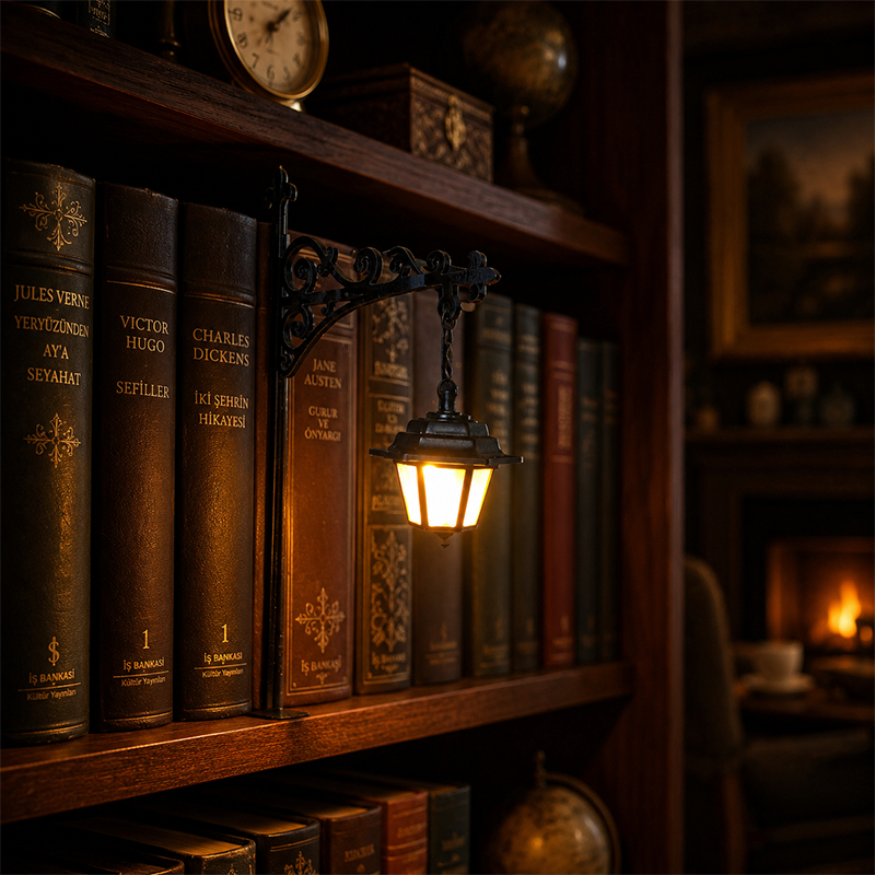 Limited Edition📚👻 Enchanted Bookshelf Lantern Bundle – Library Lantern & Ghost Lantern Set