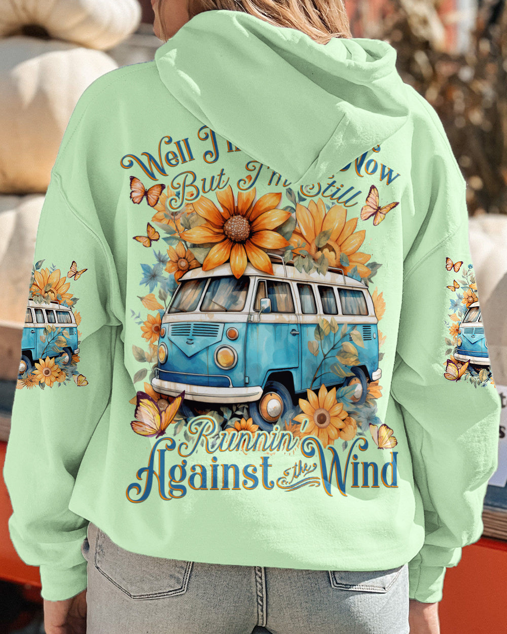 RUNNING AGAINST THE WIND ALL OVER PRINT - TYTD1208231
