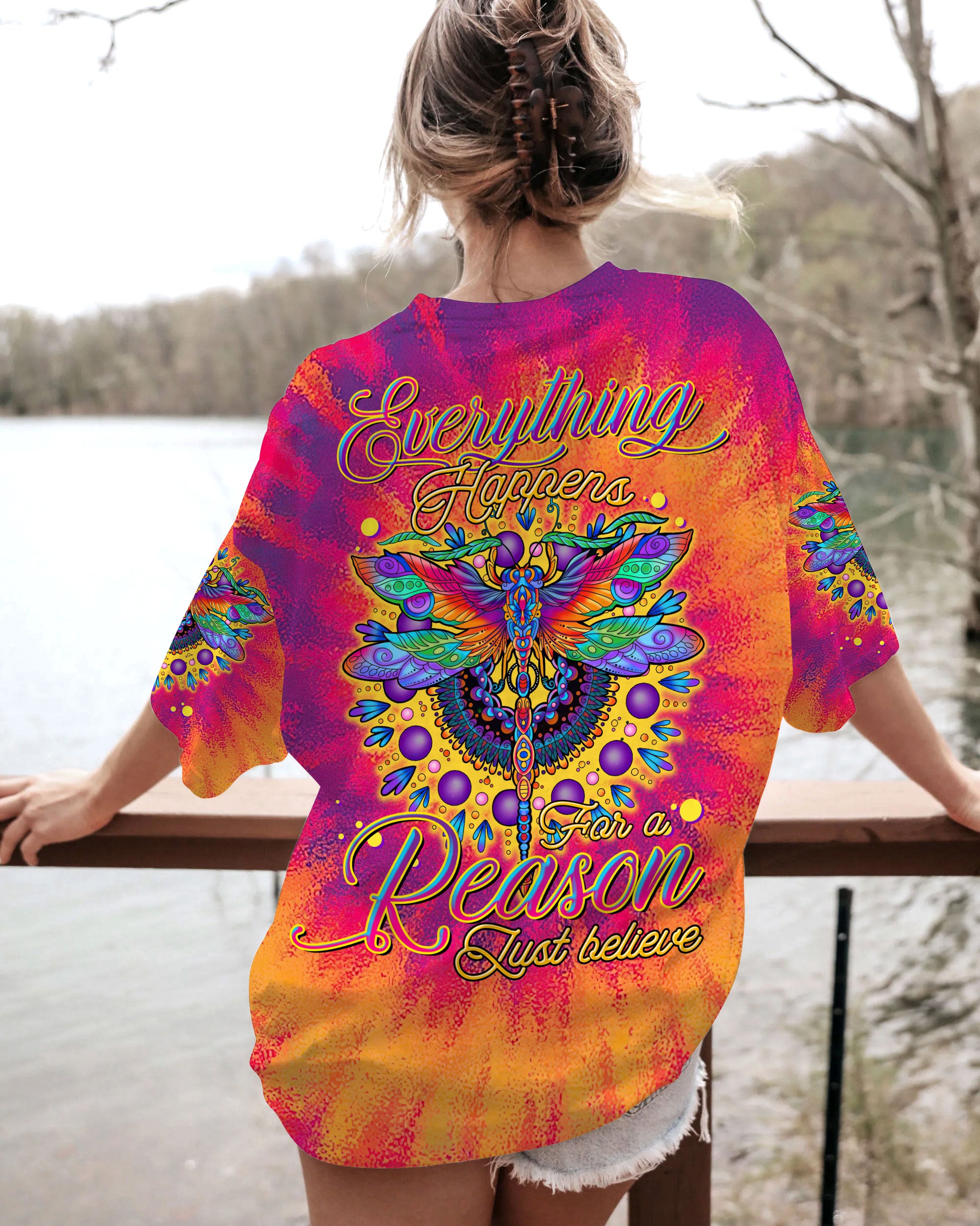 JUST BELIEVE DRAGONFLY ALL OVER PRINT - TLTR1606233