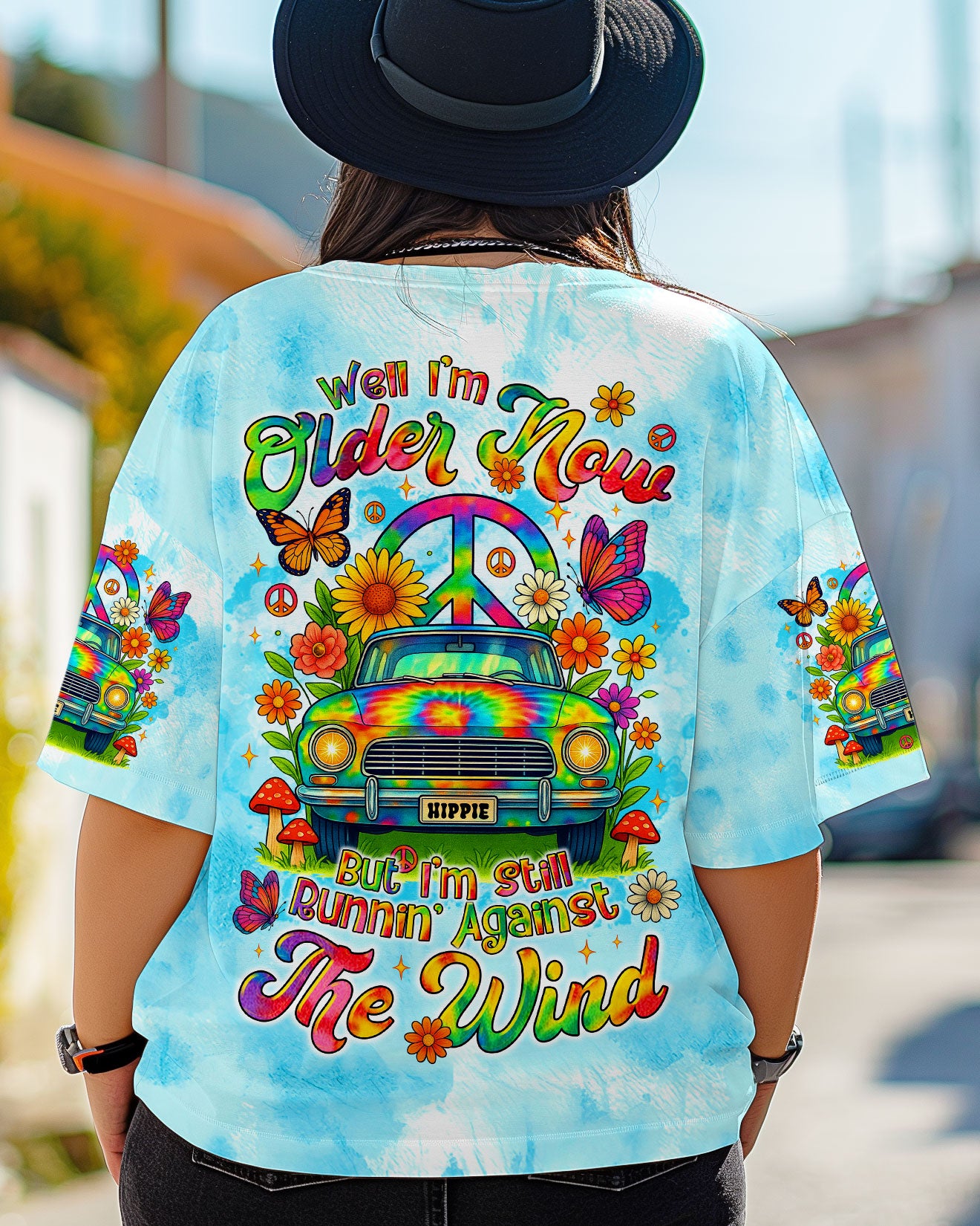 RUNNING AGAINST THE WIND TIE DYE ALL OVER PRINT - TLTR1405253