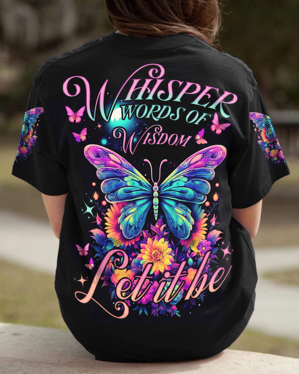 WHISPER WORDS OF WISDOM ALL OVER PRINT - TYTD2905232