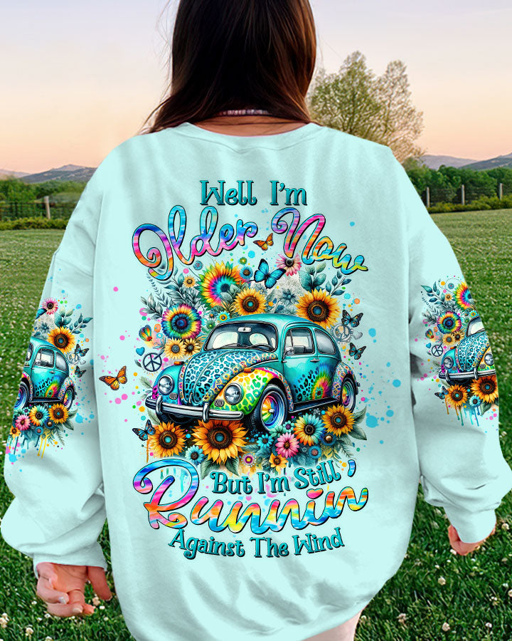 RUNNING AGAINST THE WIND TIE DYE LEOPARD ALL OVER PRINT - TLTW2201241