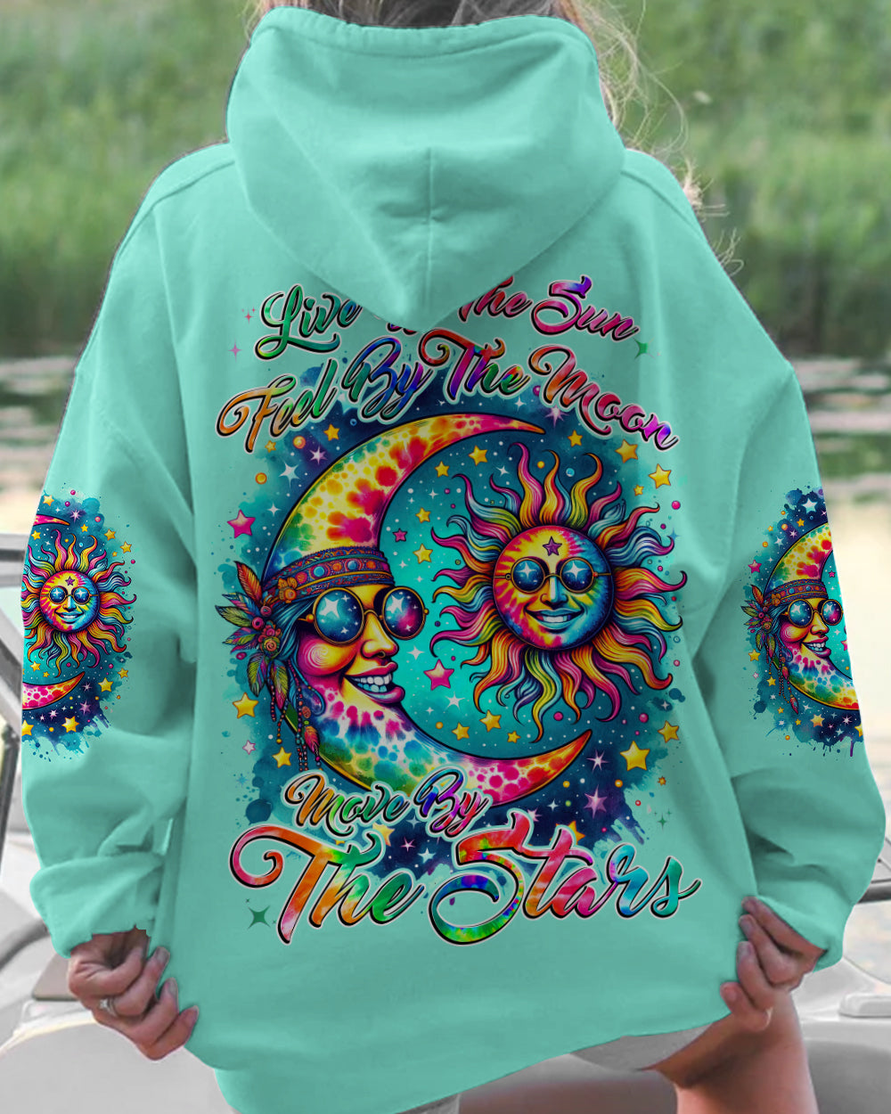 LIVE BY THE SUN TIE DYE ALL OVER PRINT - TYTD2811232
