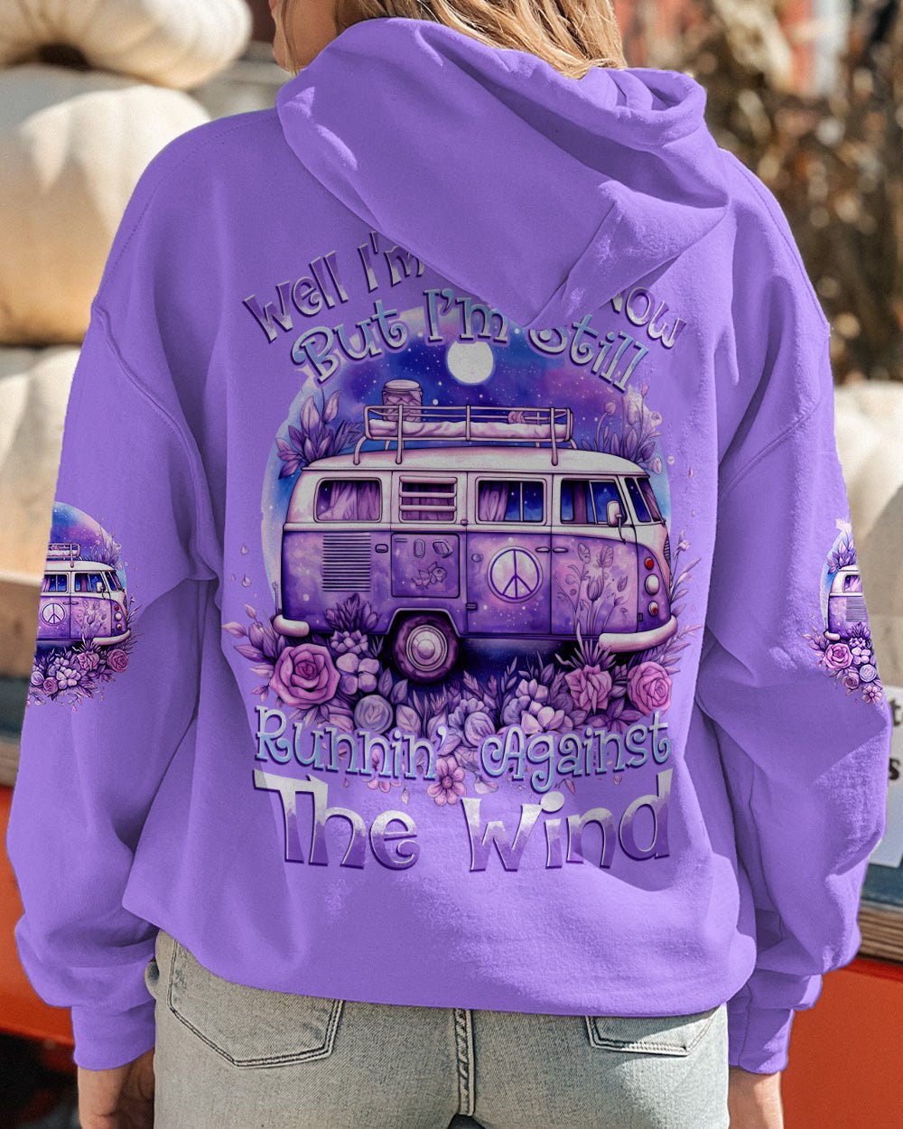 RUNNING AGAINST THE WIND ALL OVER PRINT - TYTD0909231