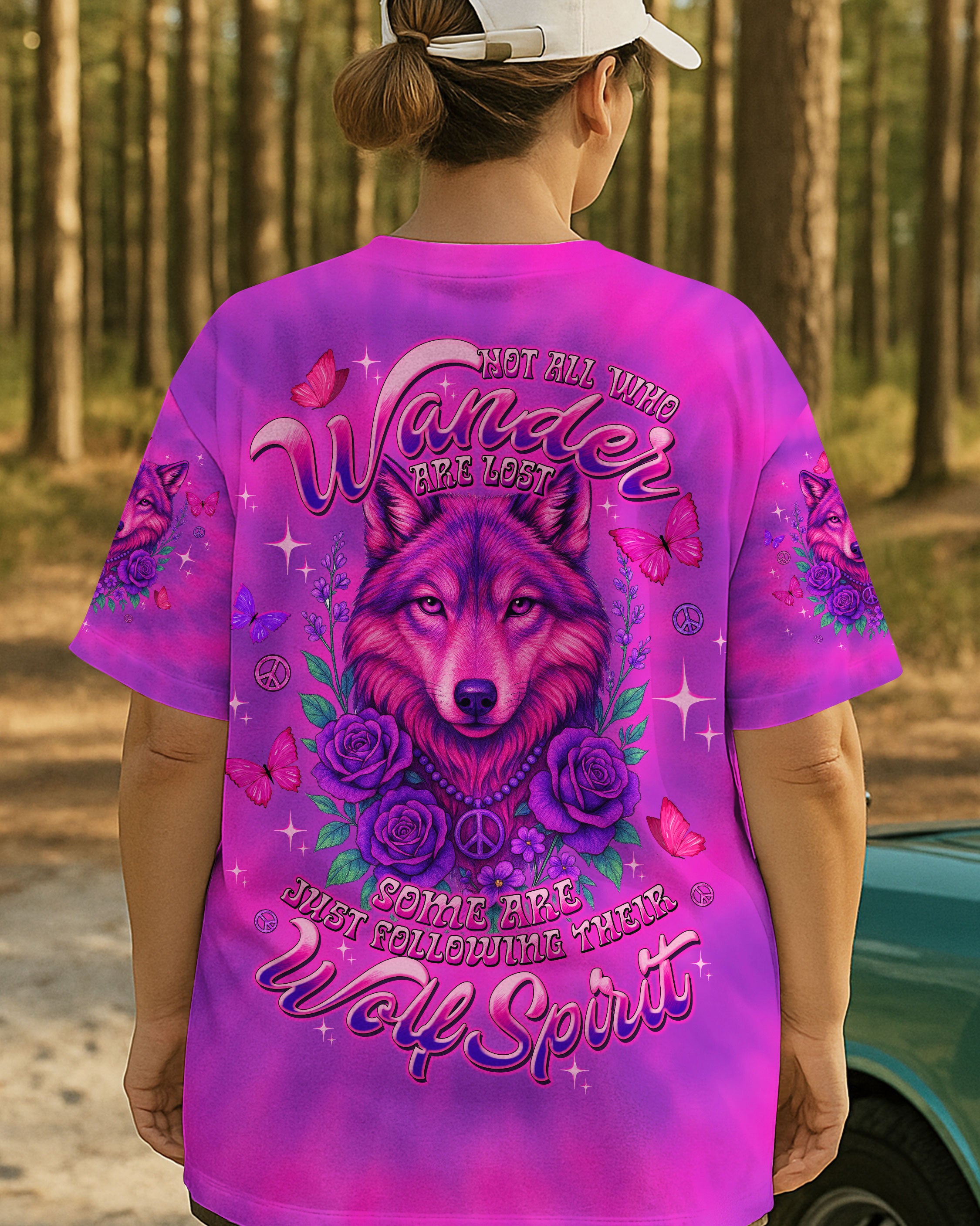 FOLLOWING THEIR WOLF SPIRIT ALL OVER PRINT - TLTW2306251
