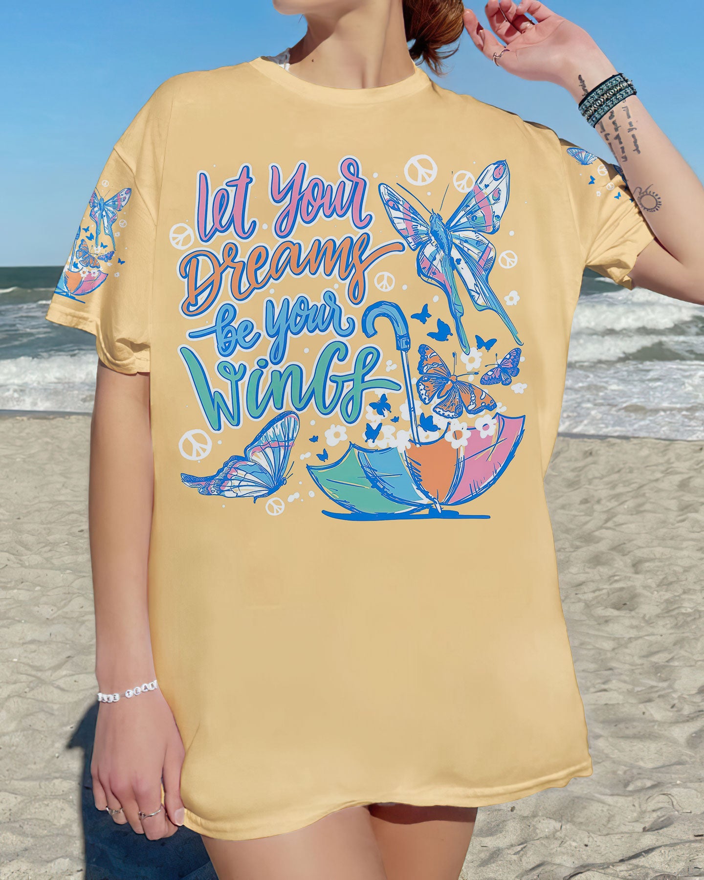 LET YOUR DREAMS BE YOUR WINGS ALL OVER PRINT - TLTR0808234