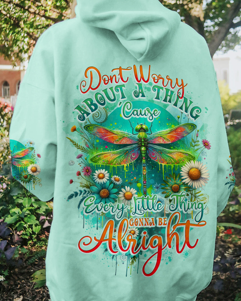 LITTLE THING GONNA BE ALRIGHT DRAGONFLY ALL OVER PRINT - TYTD1512234