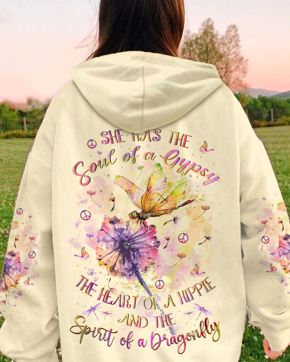 SPIRIT OF A DRAGONFLY ALL OVER PRINT - YHLT0201242