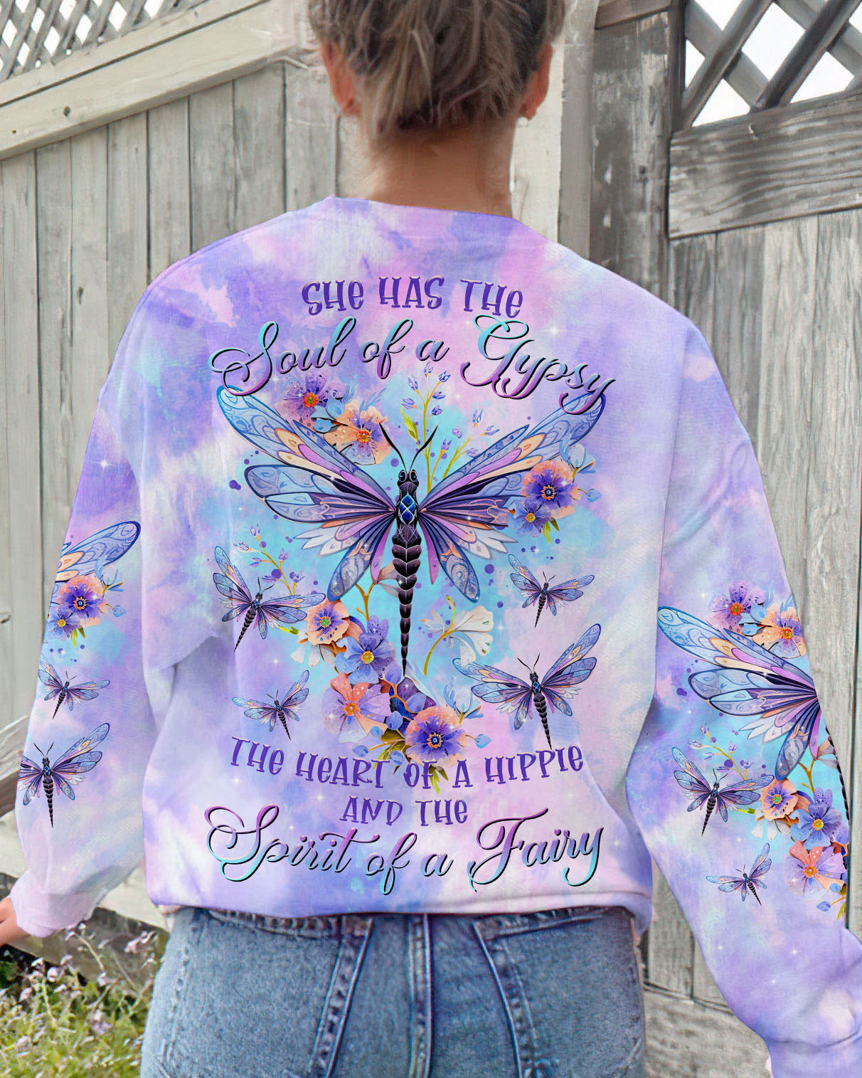 SPIRIT OF A FAIRY DRAGONFLY ALL OVER PRINT - TLTR0609231