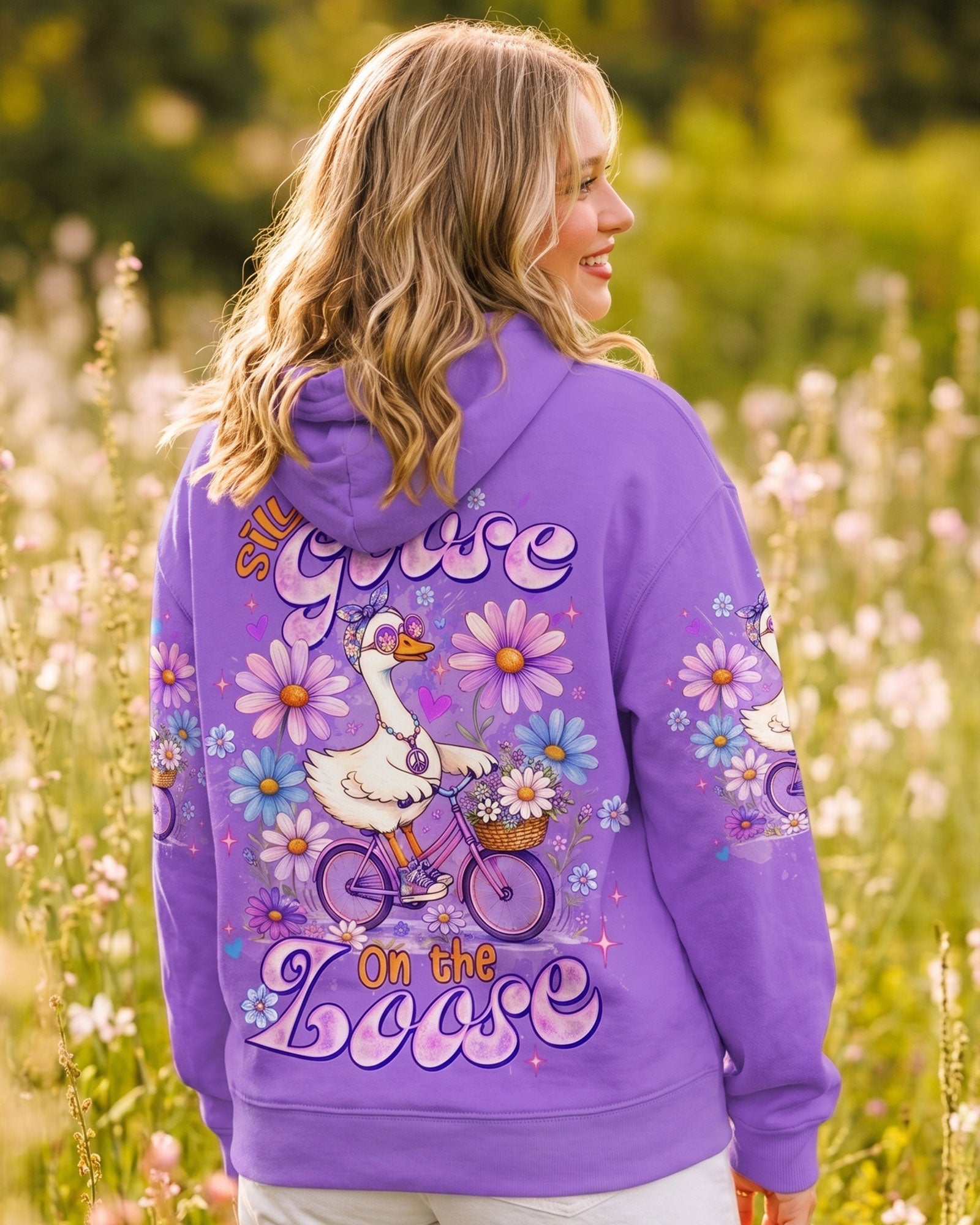 SILLY GOOSE ON THE LOOSE ALL OVER PRINT - TLTW1107261