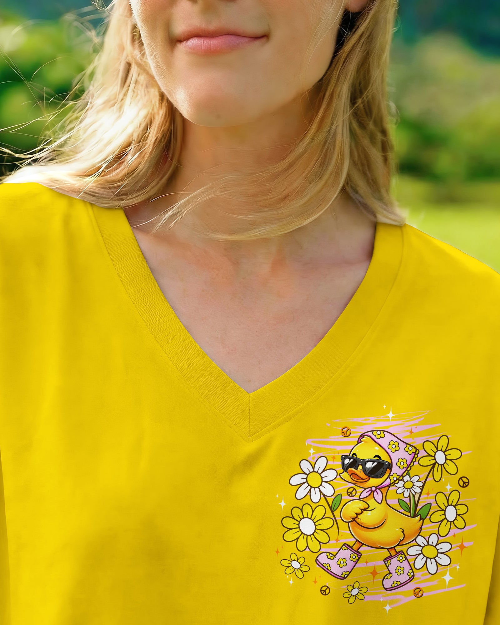 I'M NOT SHORT DUCK  ALL OVER PRINT - TLTW1107263
