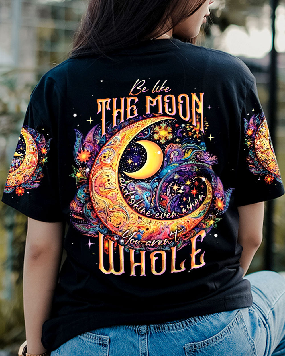 BE LIKE THE MOON ALL OVER PRINT - TLNT0606231