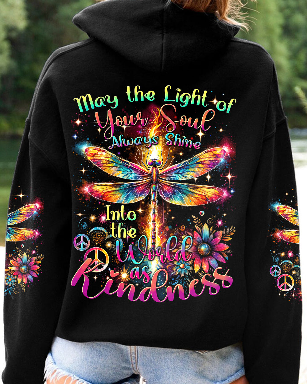 THE LIGHT OF YOUR SOUL DRAGONFLY ALL OVER PRINT - TYTD3101241