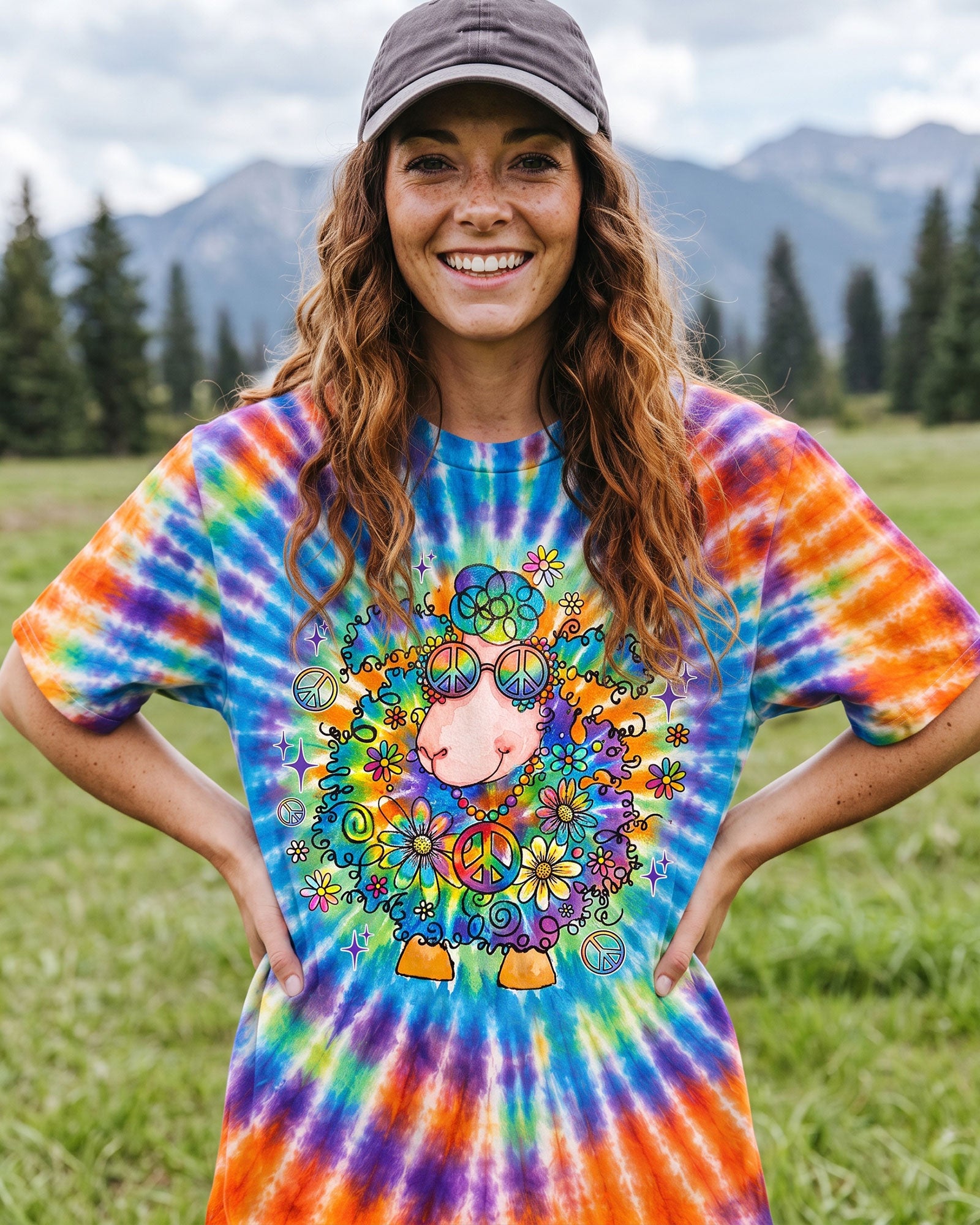I'M NOT THE BLACK SHEEP BURST ALL OVER PRINT - TLTW1407261