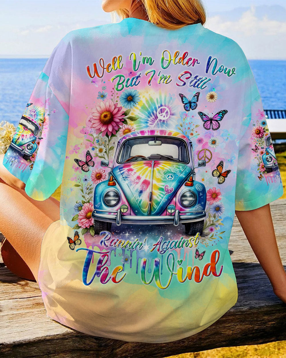RUNNING AGAINST THE WIND TIE DYE ALL OVER PRINT - TLNT2911233