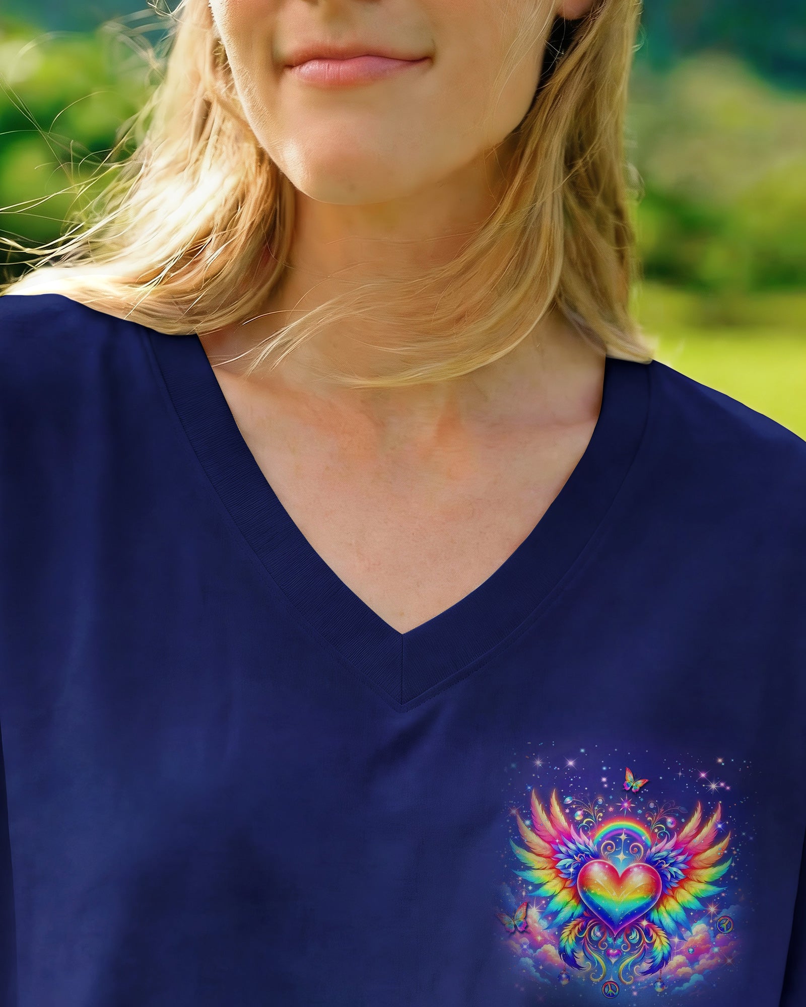 I BELIEVE THERE ARE ANGELS AMONG US ALL OVER PRINT - TYLN0503262