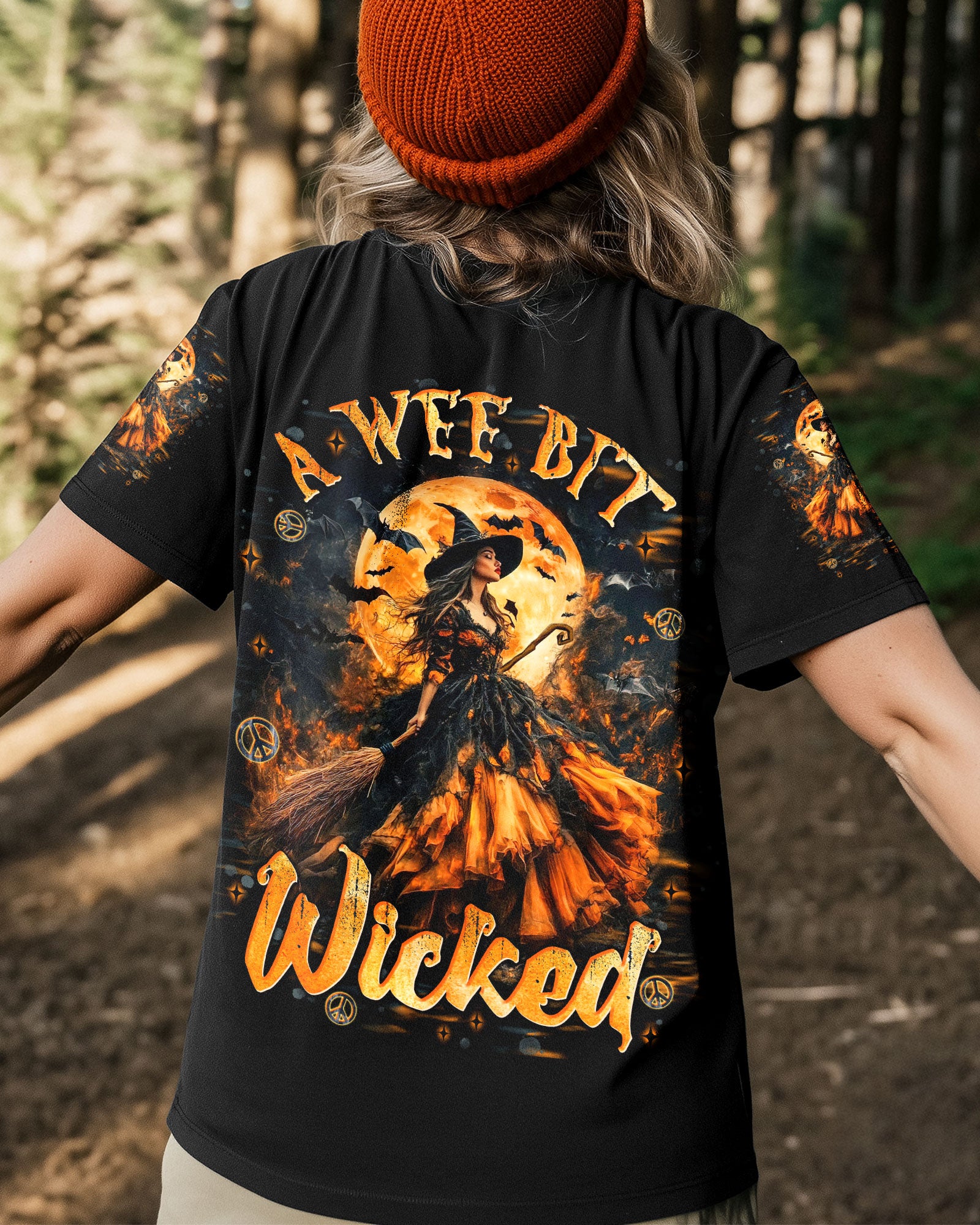 A WEE BIT WICKED HALLOWEEN ALL OVER PRINT - TLNT2308252