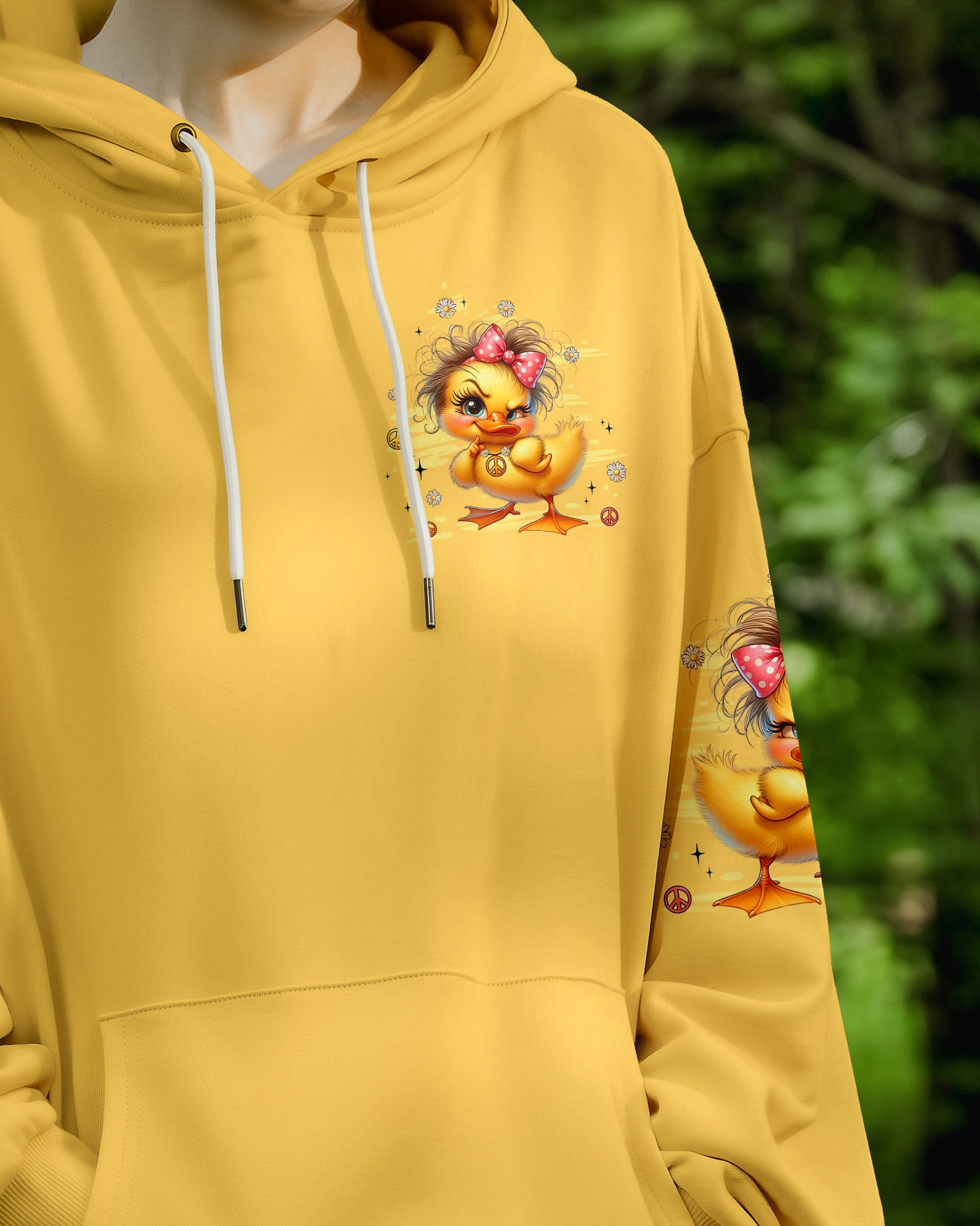 I'M NOT SHORT DUCK HIPPIE ALL OVER PRINT - YHLT2808251