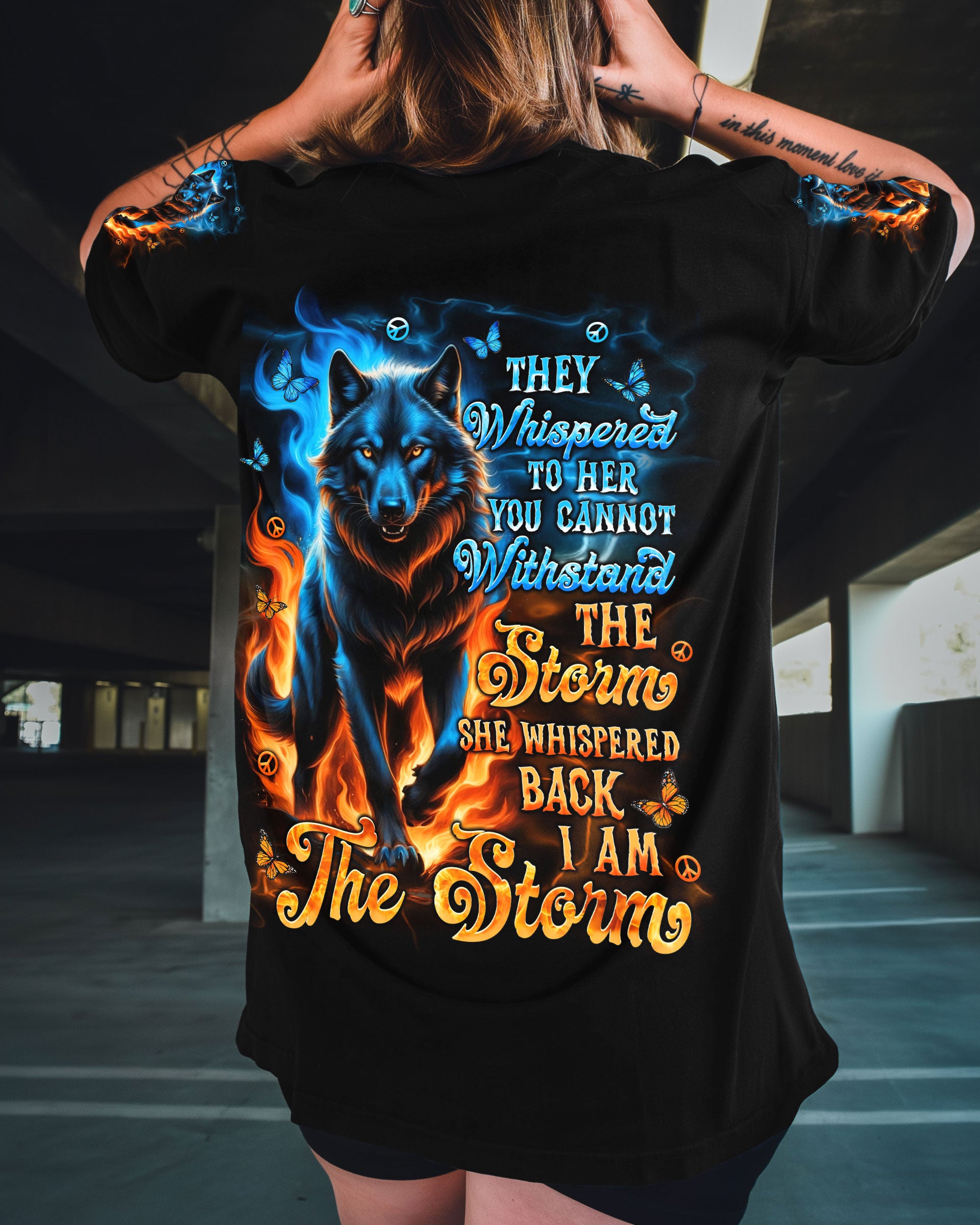 I AM THE STORM WOLF ALL OVER PRINT  - TLNT0908251