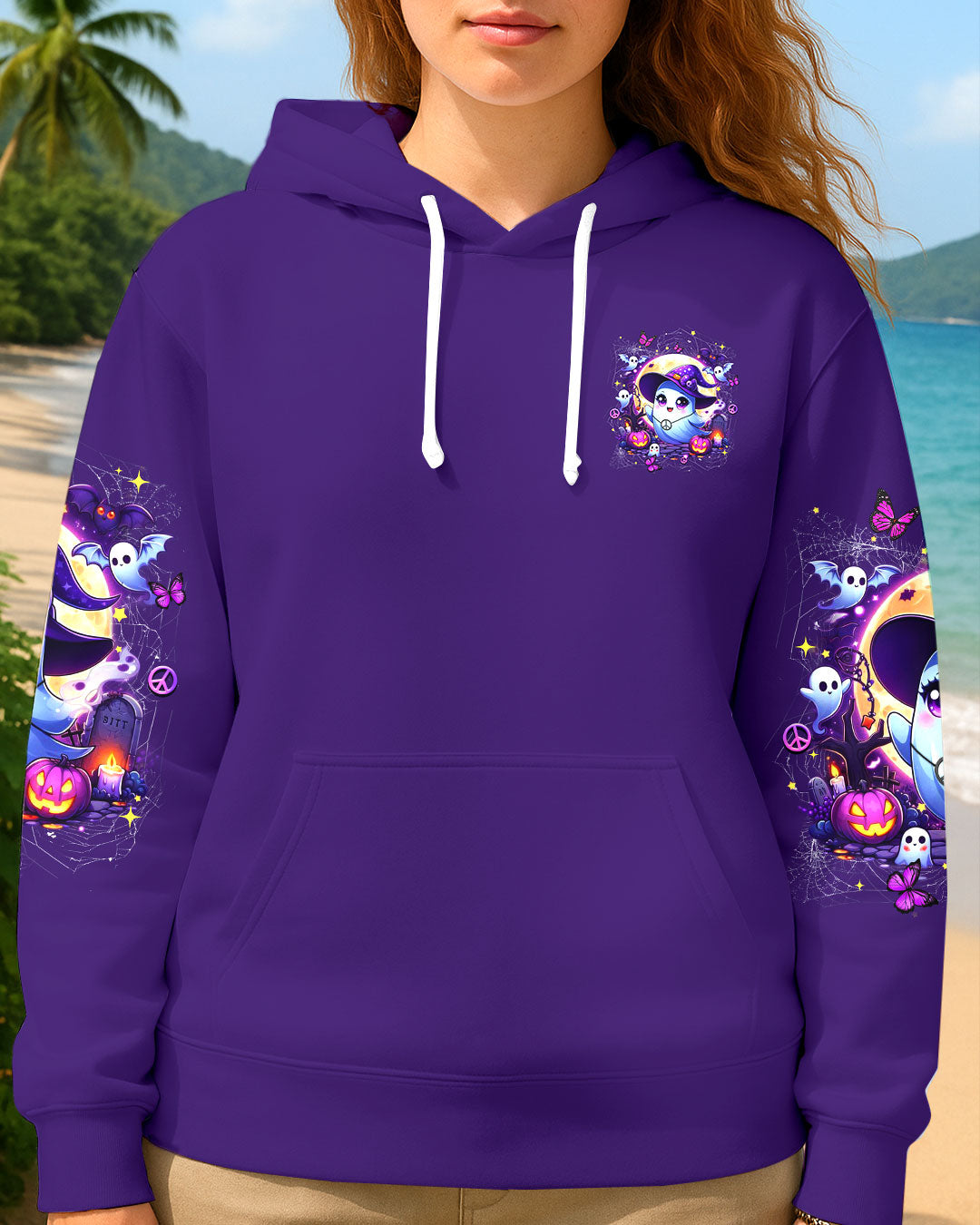 HELLO BOOTIFUL HALLOWEEN ALL OVER PRINT - YHHN2208252