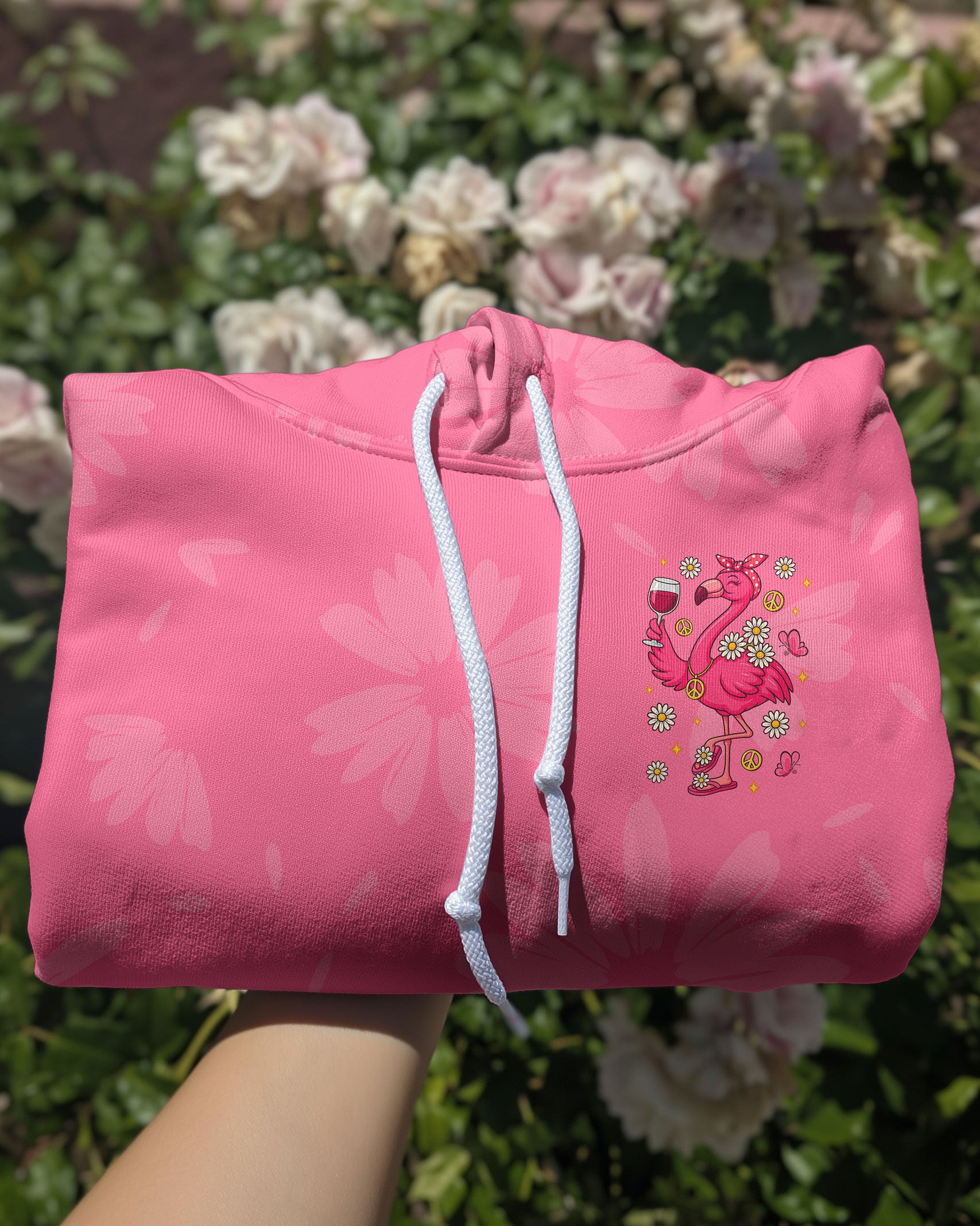 I'M JUST FANCY FLAMINGO ALL OVER PRINT  - TLTR1909253