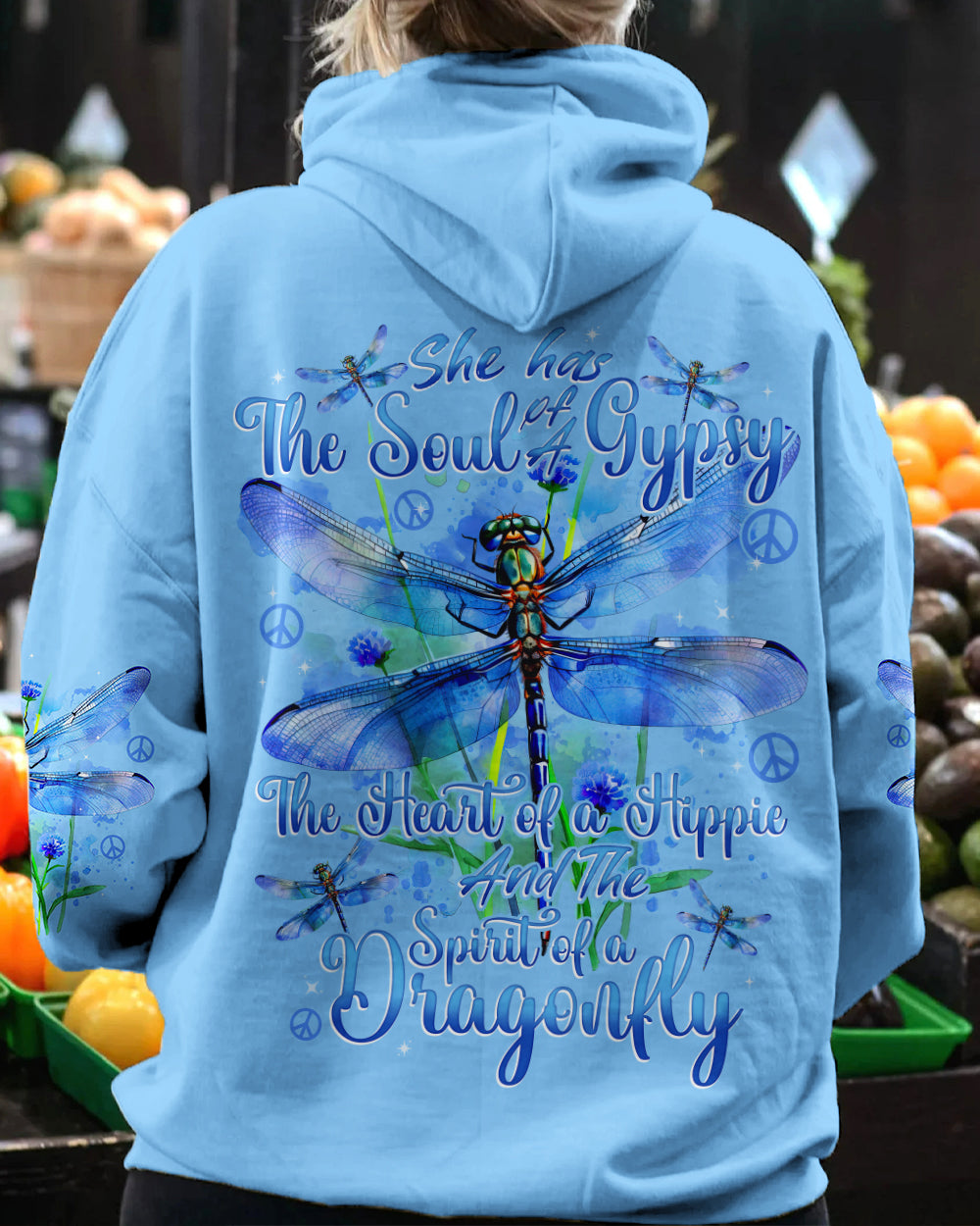 SPIRIT OF A DRAGONFLY ALL OVER PRINT - TYTD0112237