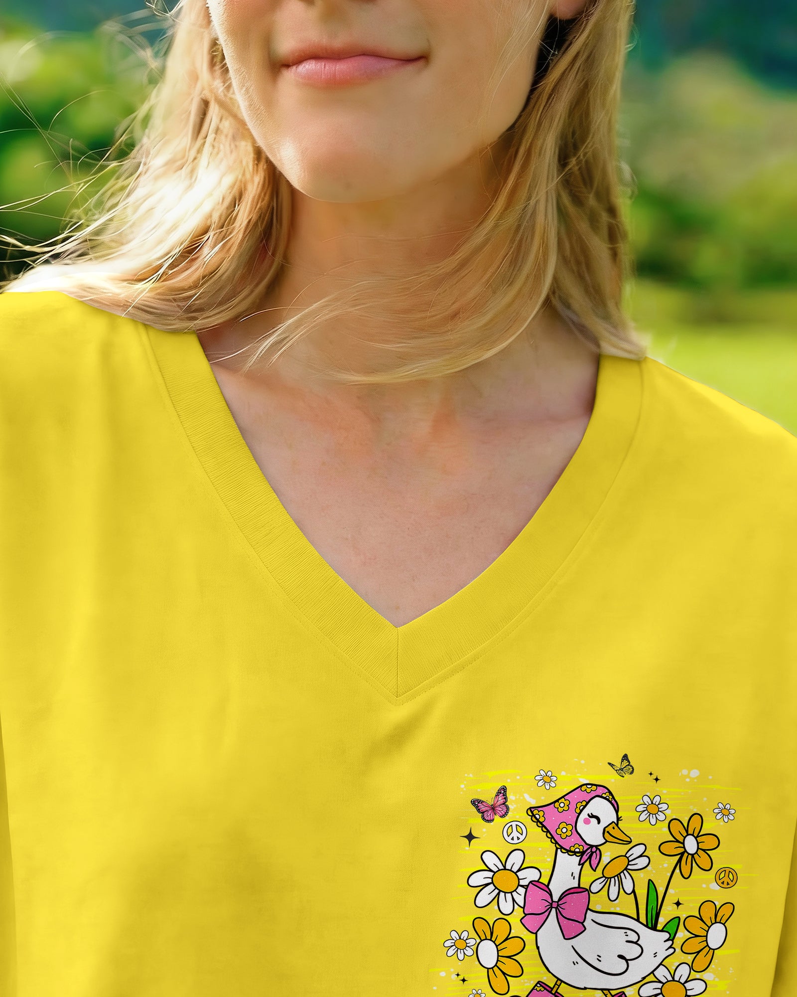 SILLY GOOSE ON THE LOOSE ALL OVER PRINT - TLHN2107263