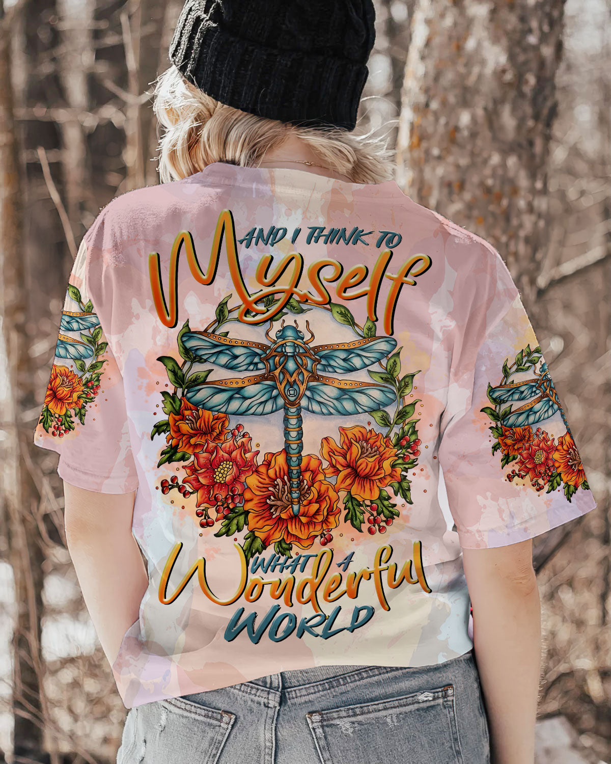 WONDERFUL WORLD DRAGONFLY ALL OVER PRINT - TLTR2007232