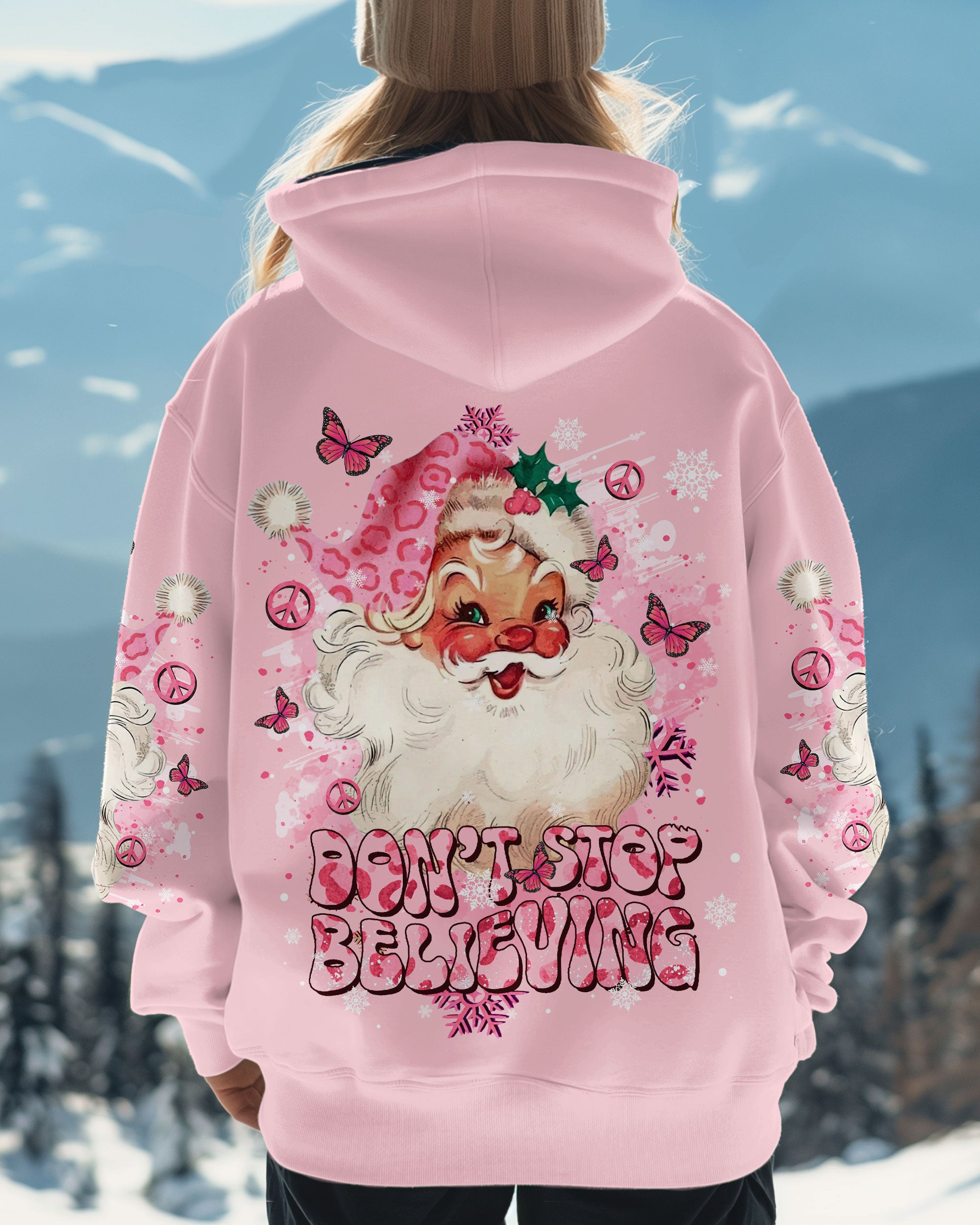 DON'T STOP BELIEVING CHRISTMAS ALL OVER PRINT - TLTR0211243