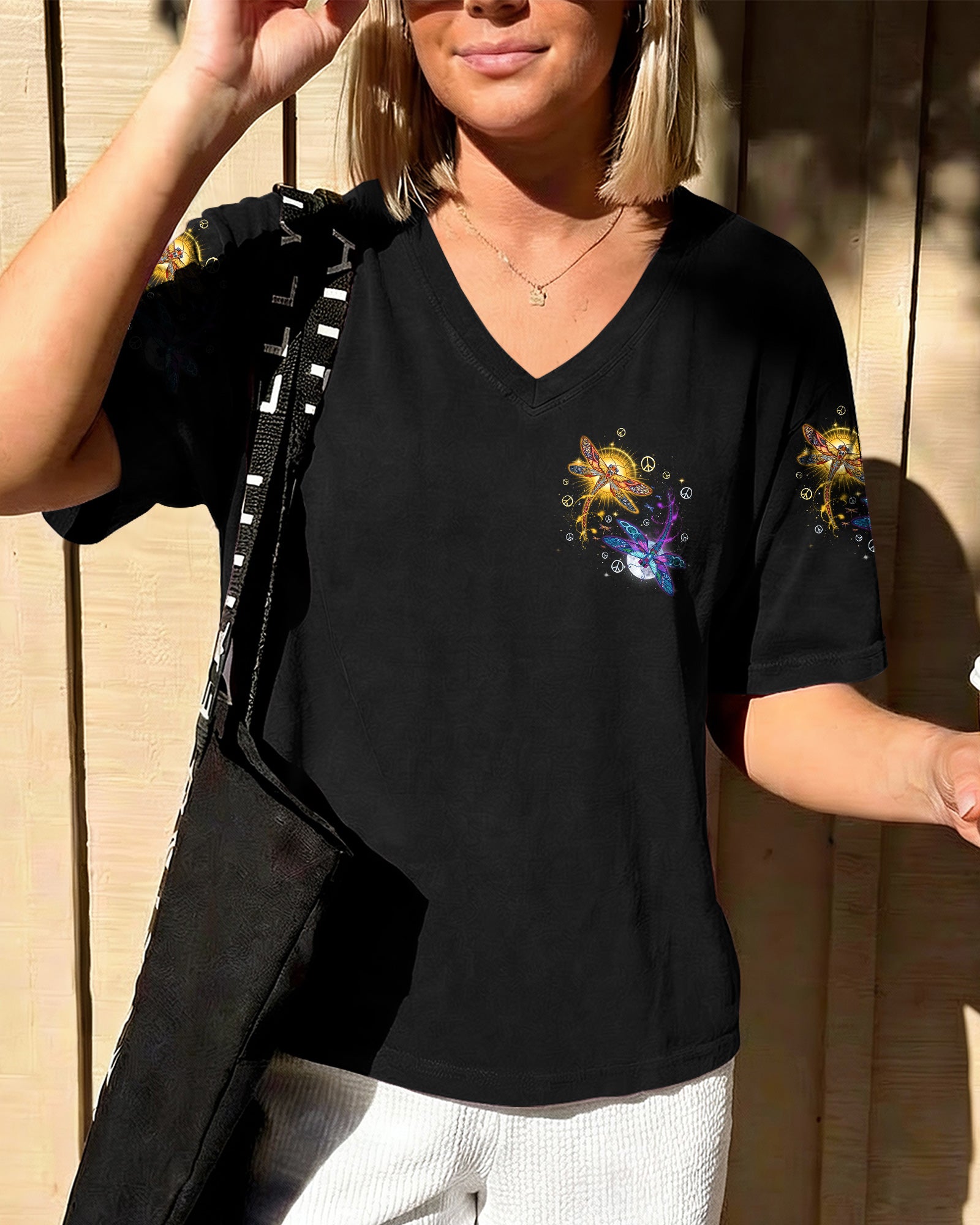 LIVE BY THE SUN DRAGONFLIES ALL OVER PRINT - TYQY0402262