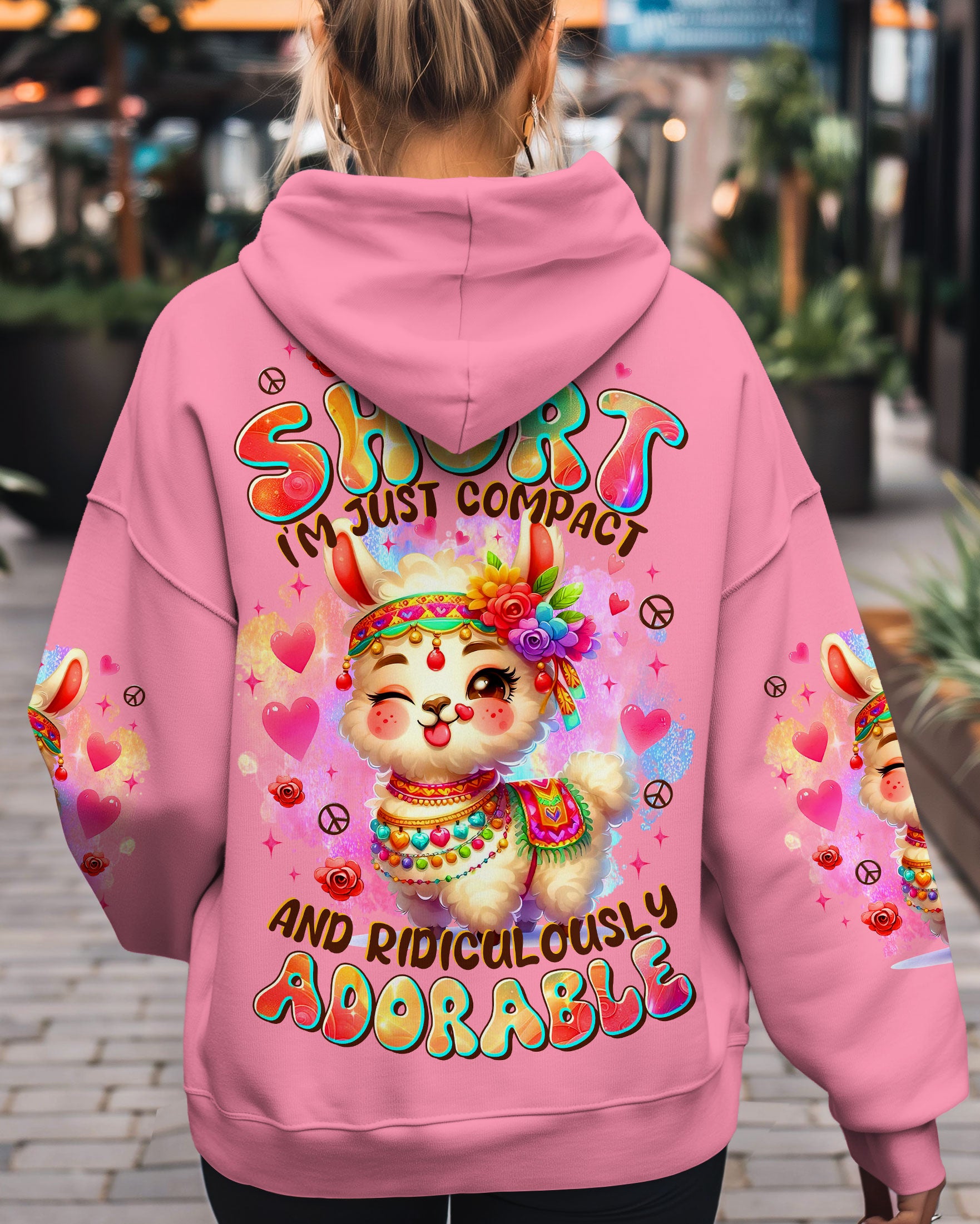 I'M NOT SHORT ALPACA ALL OVER PRINT - TLTR2808252