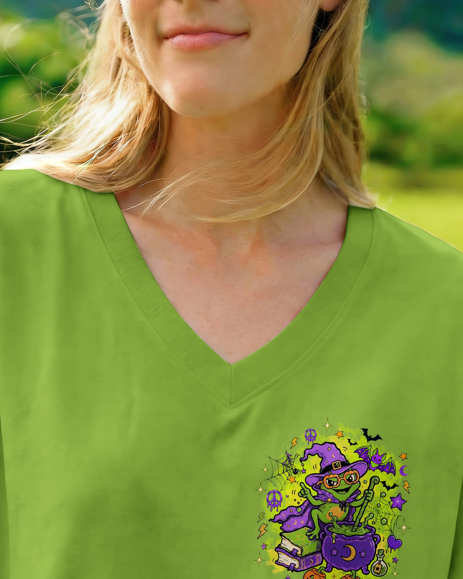 TAD BIT WICKED FROG HALLOWEEN ALL OVER PRINT - TLTW2107261