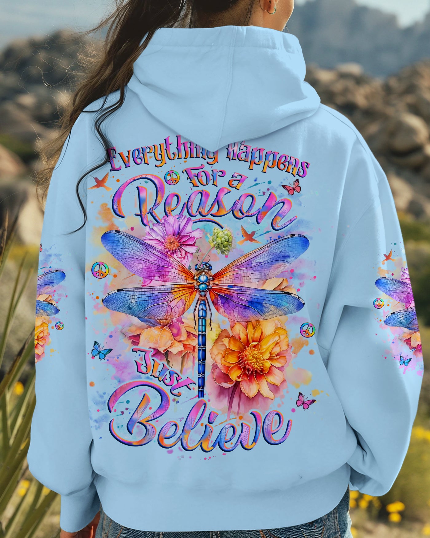 JUST BELIEVE ALL OVER PRINT - YHLT1306252