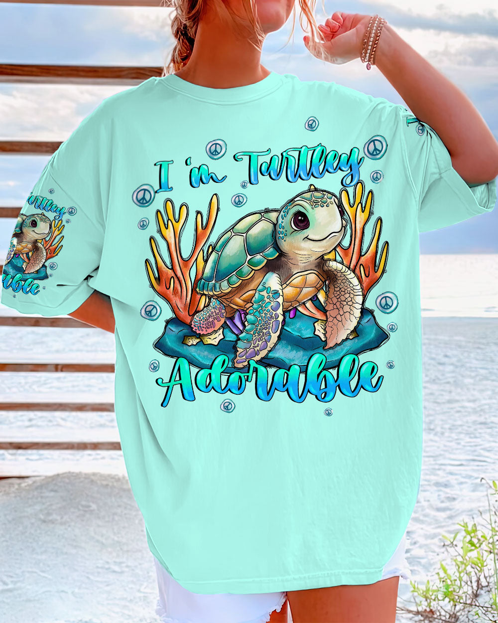 I'M TURTLEY ADORABLE ALL OVER PRINT - TLNT0307234