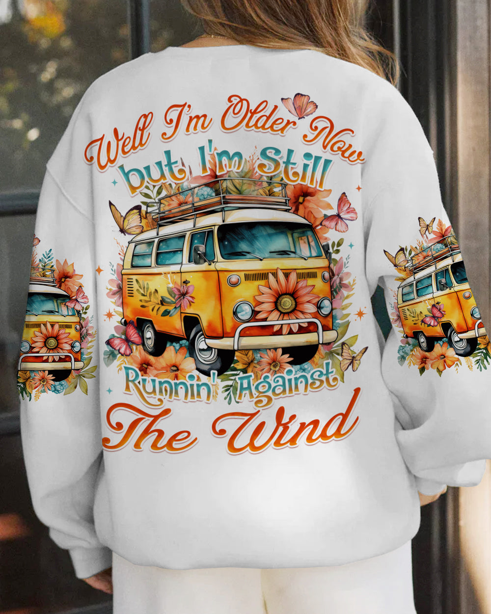 RUNNING AGAINST THE WIND ALL OVER PRINT - TYTD0708232
