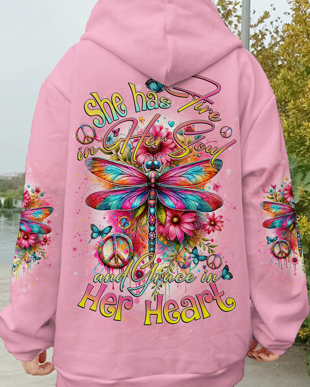FIRE IN HER SOUL DRAGONFLY ALL OVER PRINT - TYTD2912231