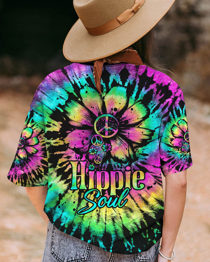 HIPPIE SOUL DAISY TIE DYE COLORFUL ALL OVER PRINT - TLTW0607231