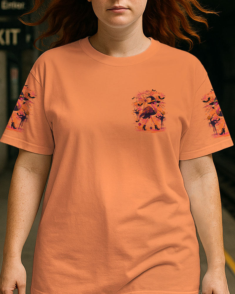 A WEE BIT WICKED FLAMINGO HALLOWEEN ALL OVER PRINT - YHLT2107254