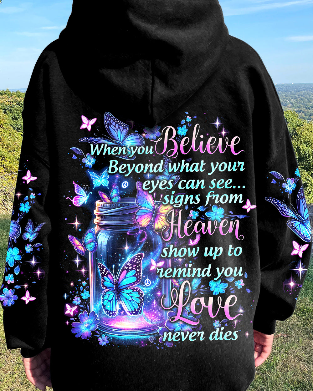 WHEN YOU BELIEVE BUTTERFLY ALL OVER PRINT - TYTD1602242