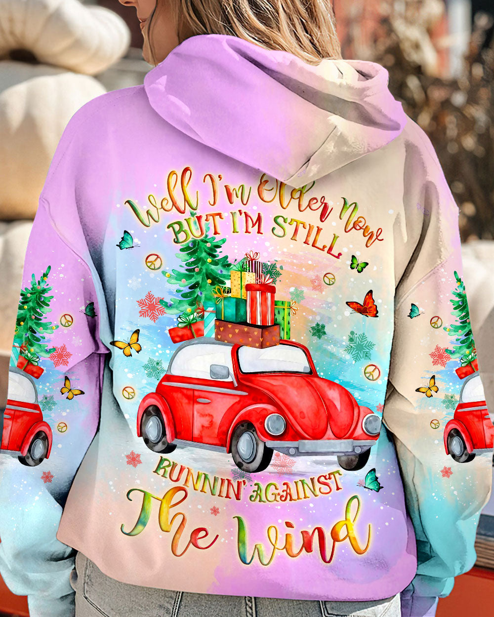 RUNNING AGAINST THE WIND CHRISTMAS ALL OVER PRINT - YHLN2410232
