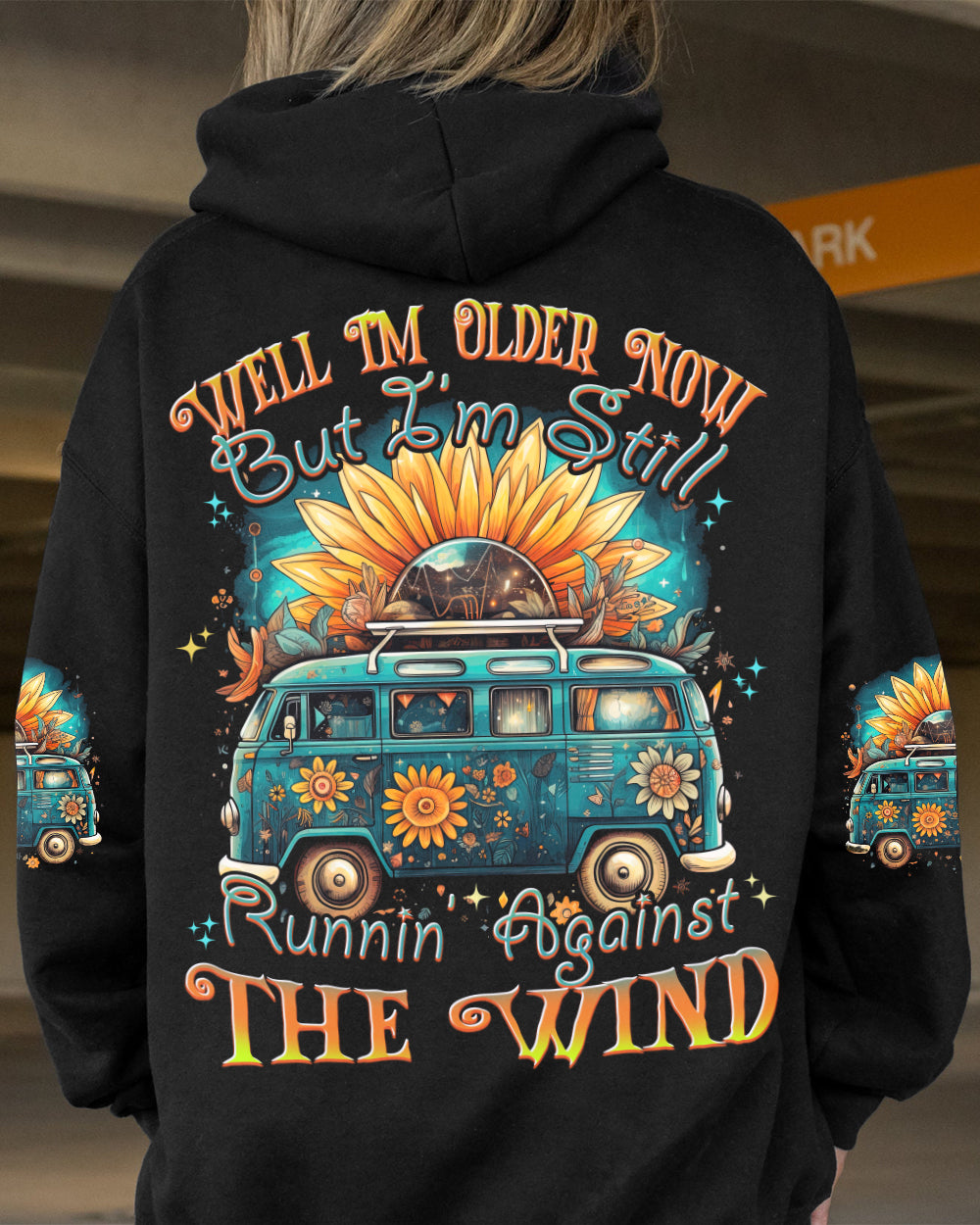 RUNNING AGAINST THE WIND ALL OVER PRINT - TYTD0609233