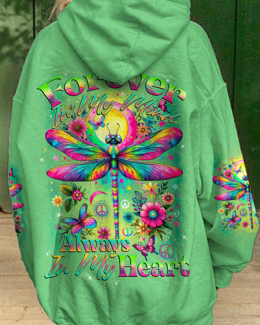 FOREVER IN MY MIND DRAGONFLY ALL OVER PRINT - TYTD1812211