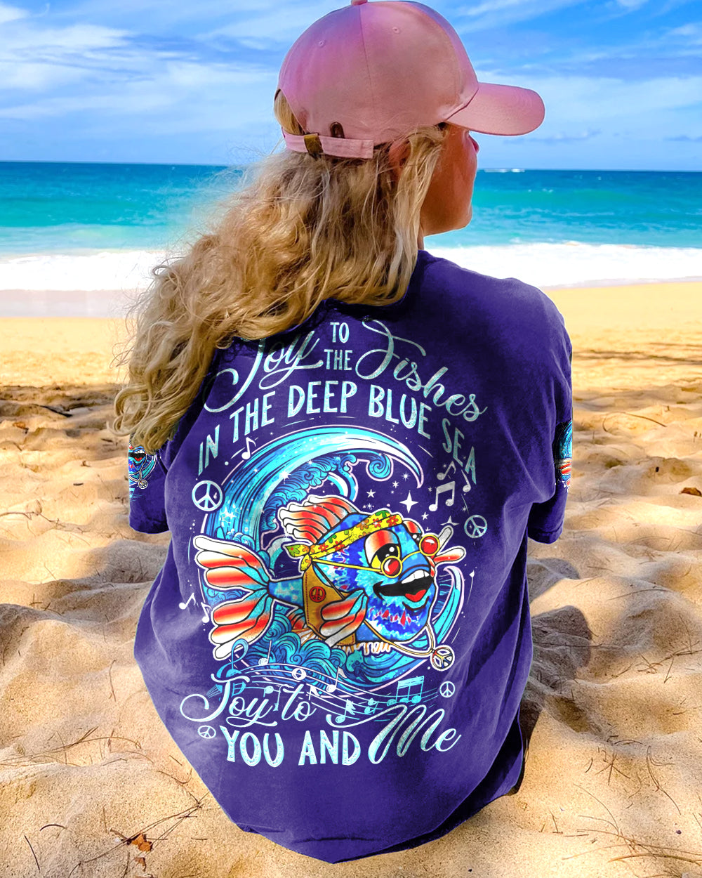 FISHES IN THE DEEP BLUE SEA ALL OVER PRINT - TYTD2405233